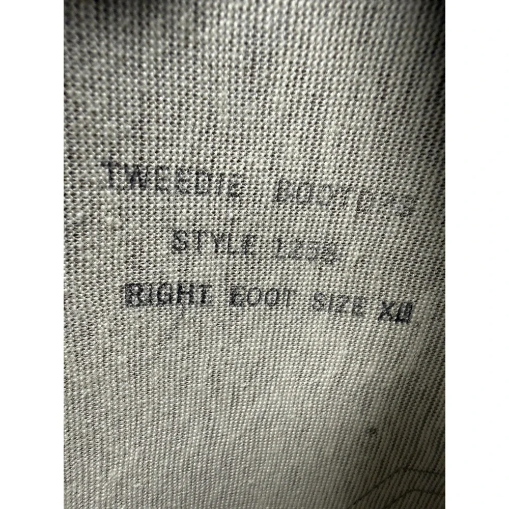 VTG Tweedie Bootops Gaiters Faux fur Trim Brown Overshoe Equestrian XL‎ READ